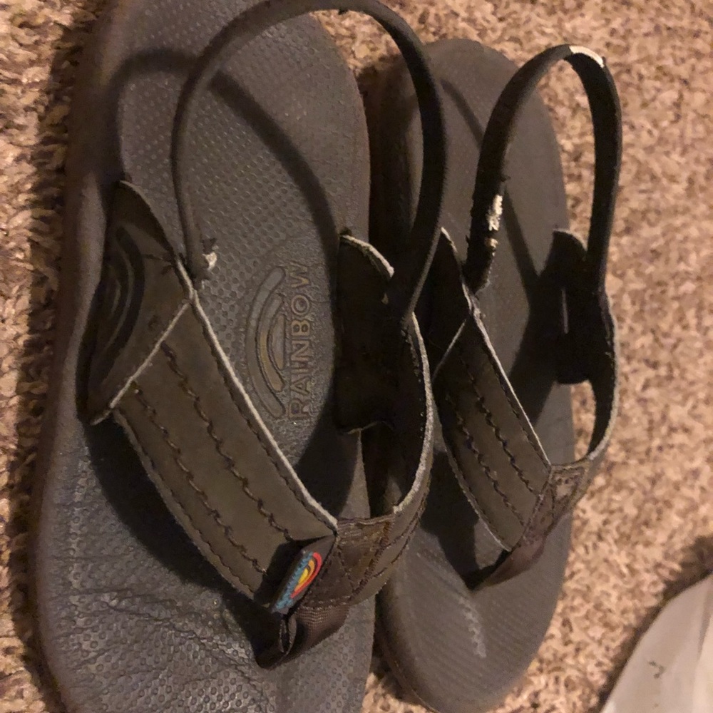 Rainbow sandals